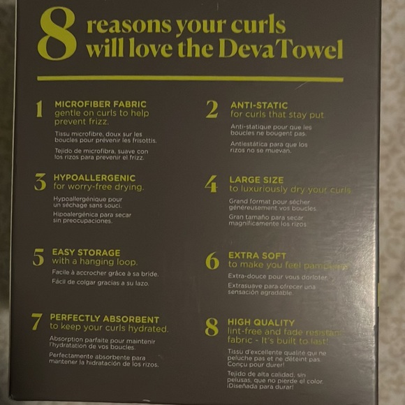 Devacurl devatowel antifrizz microfiber towel - Picture 3 of 3